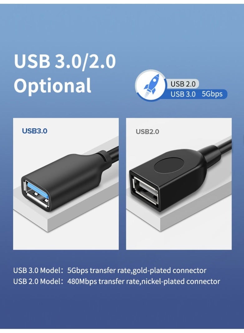 كابل تايم كابل تمديد USB 2.0 من ذكر إلى أنثى - Image 3